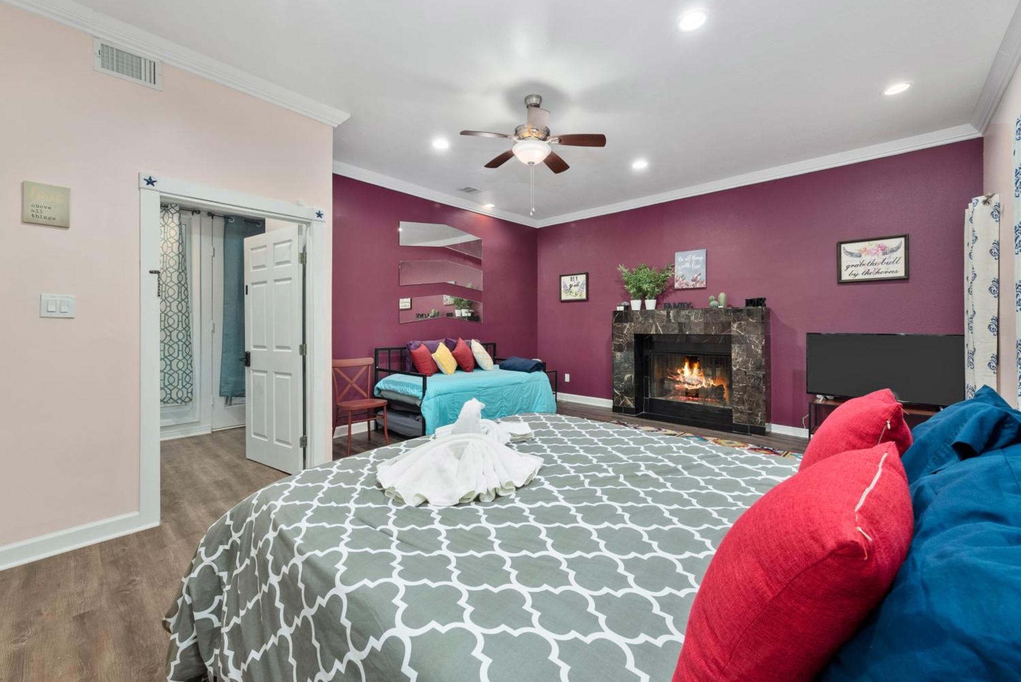 Apartment Spacious 2br With King Beds & Fully Equipped Kitchen Houston
